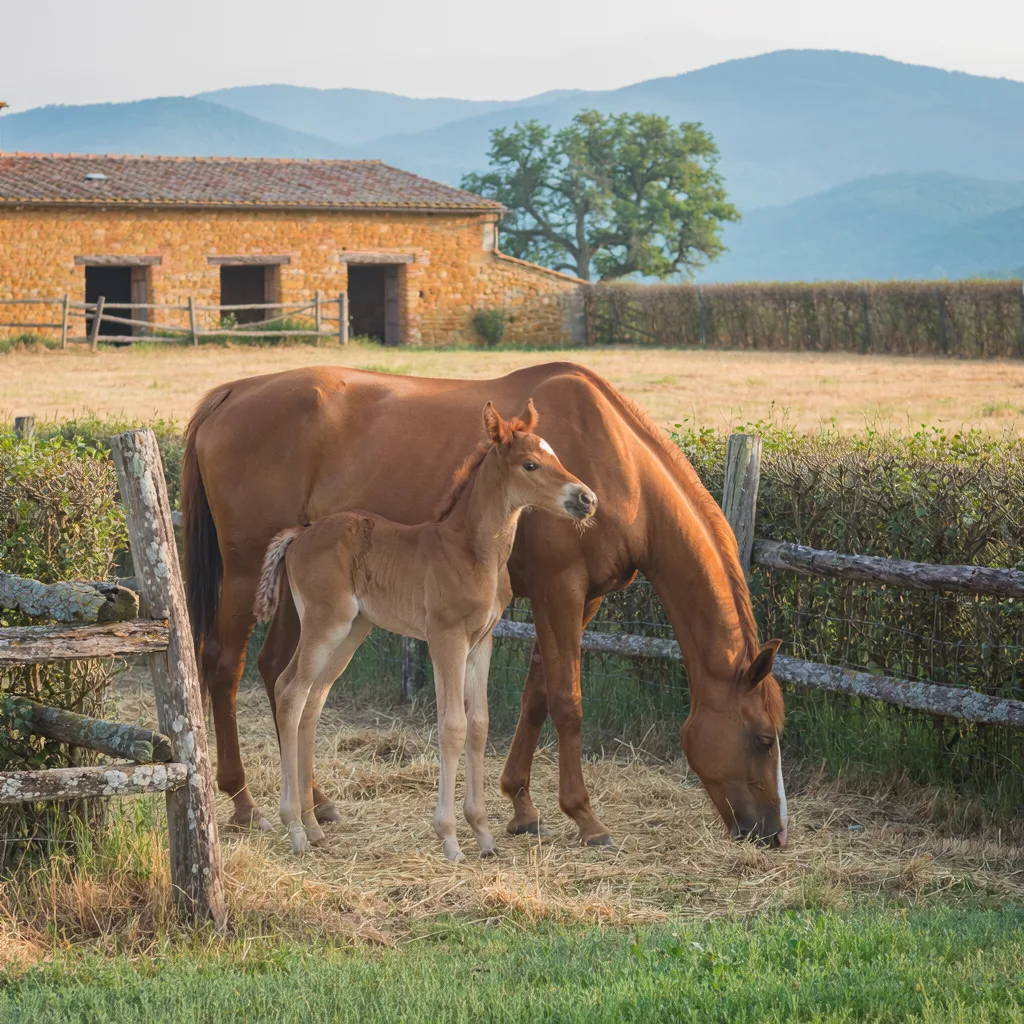 Élevage de chevaux, Equi'M, Saint-Maurice-en-Gourgois