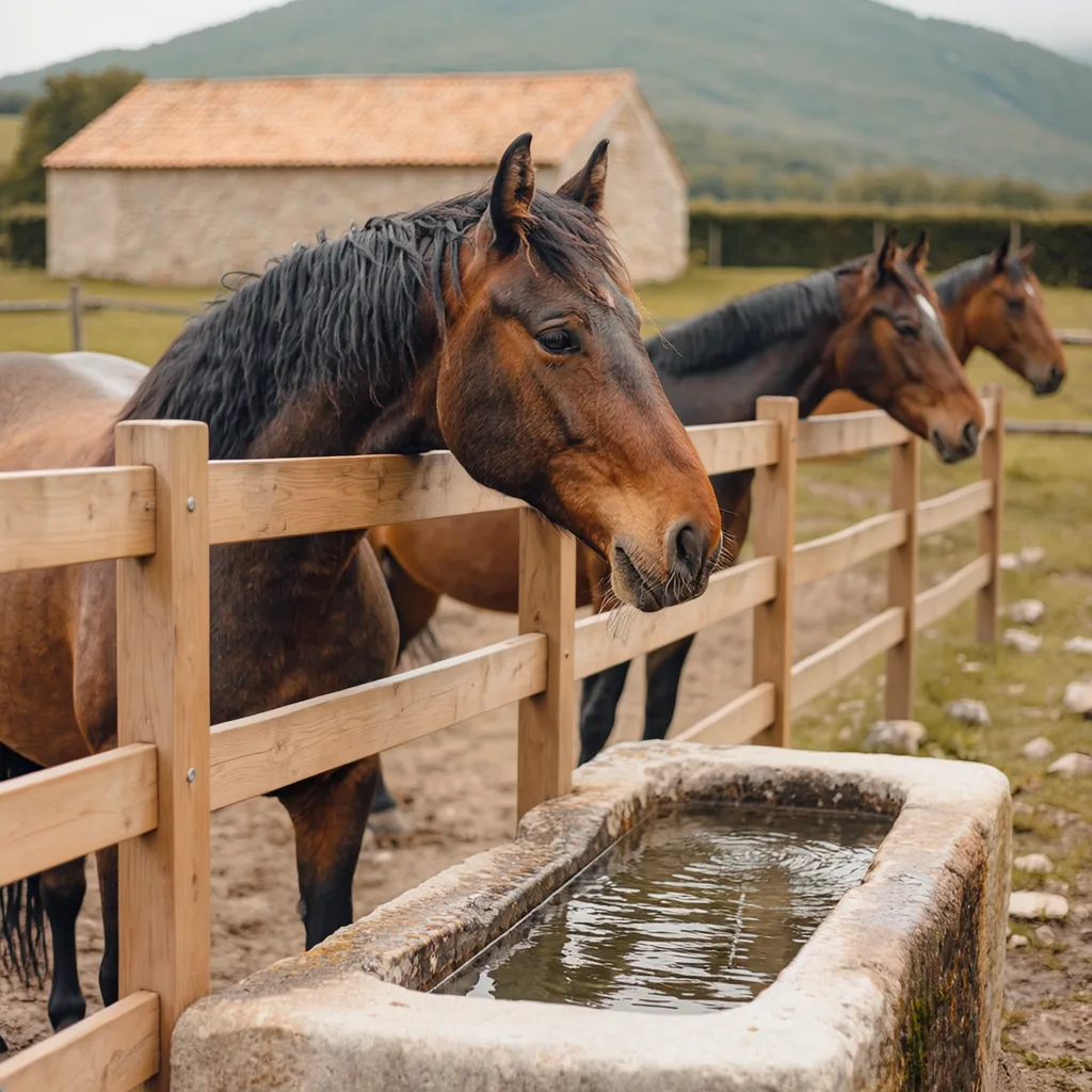 Pension pour chevaux à Saint-Maurice-en-Gourgois, Loire