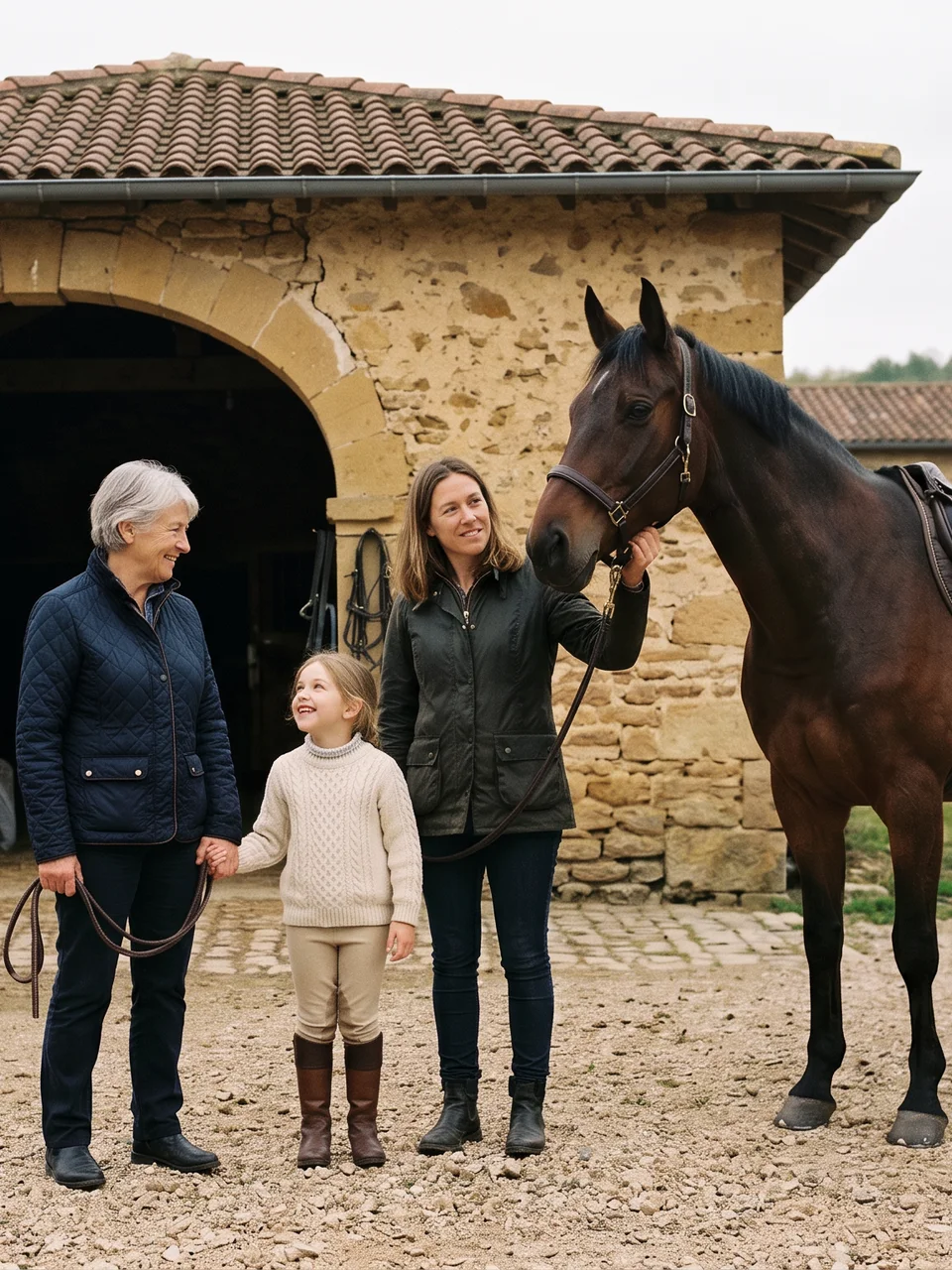 L'équipe, Equi'M, centre équestre à Saint-Maurice-en-Gourgois
