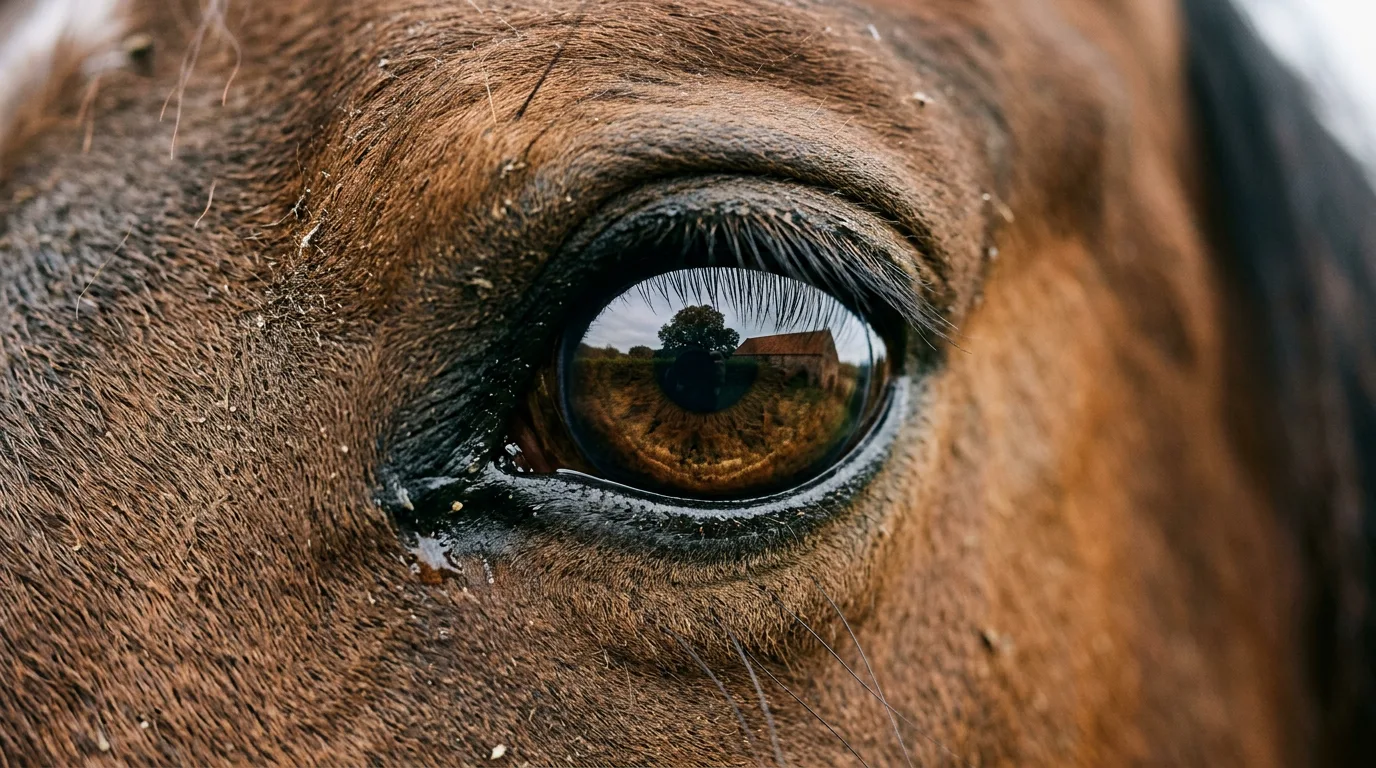 Un regard de cheval, Equi'M, Saint-Maurice-en-Gourgois